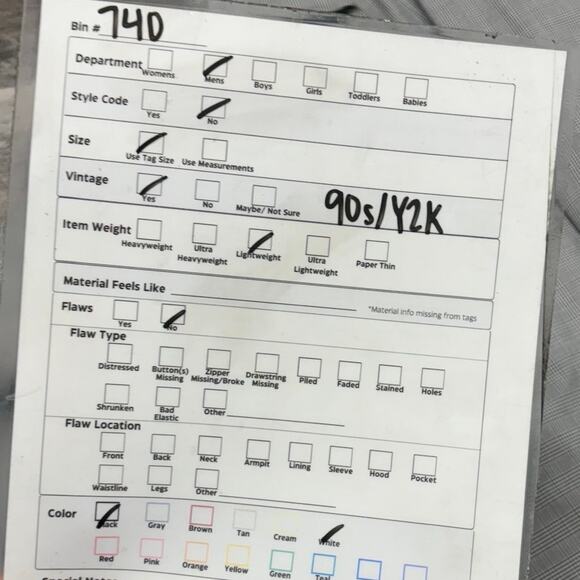 Vintage 90s Y2K Polo Ralph‎ Lauren Regent Mens 16 Custom Fit Button Down Shirt - Picture 9 of 9